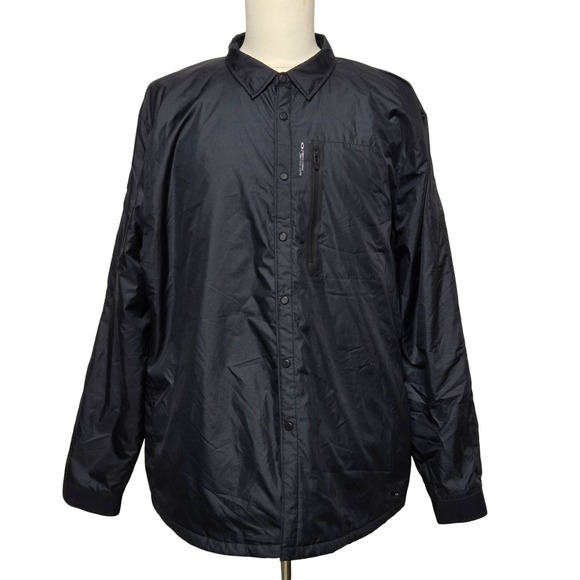 Oakley Jacket Mens 2XL Black Eyewear Functional System Quilted Puffer Slim Fit - Picture 1 of 16